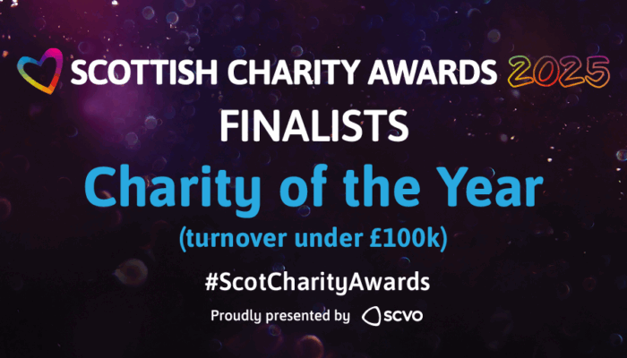 Finalist for National Charity of the Year Award